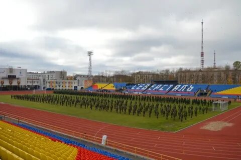 Стадион череповец