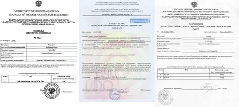 Сведения о позывном сигнале
