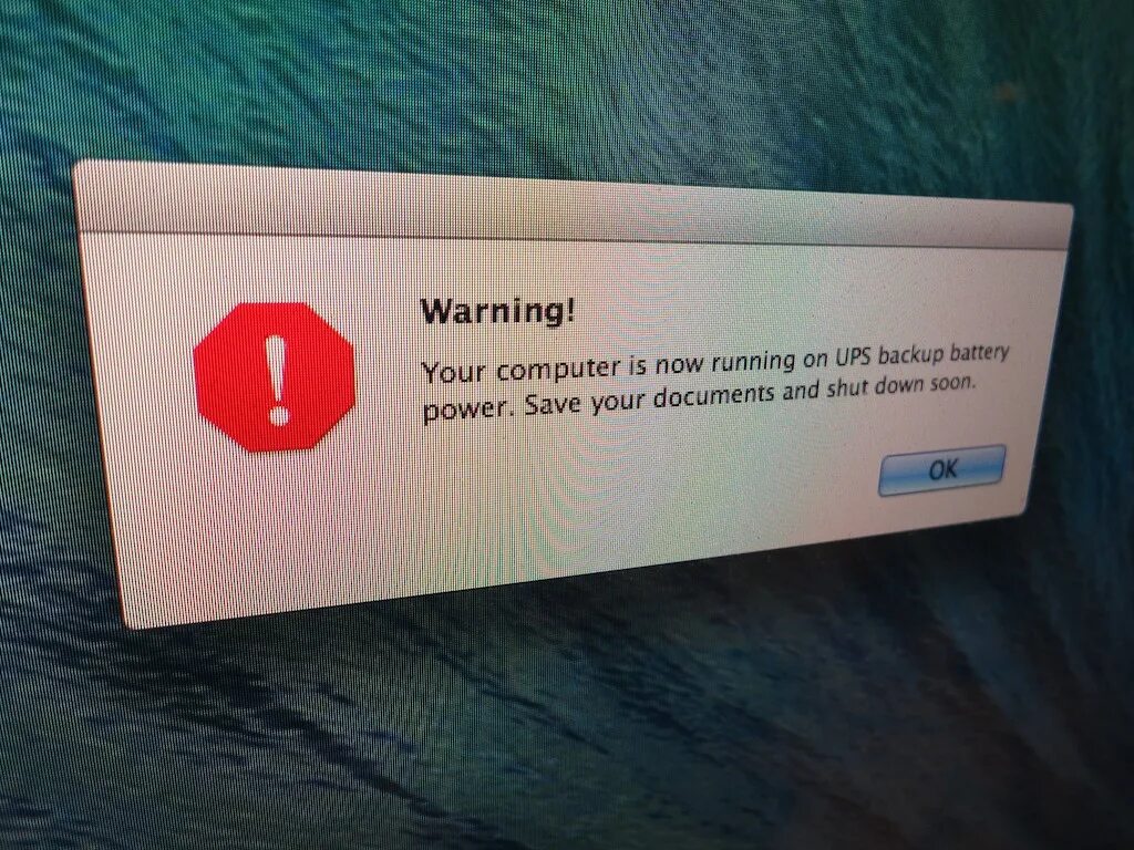 Ошибка imac