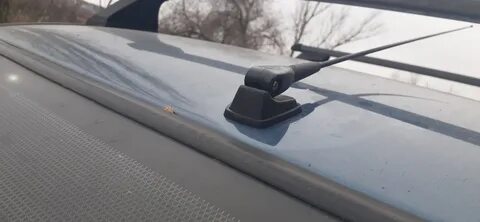 Антенна на крышу рено логан 1