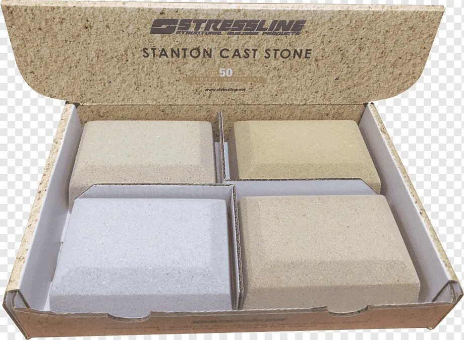 Cast Stone. Коробочки для камней. Коробка «бетон». Размер упаковки искусственного камня. Box casting