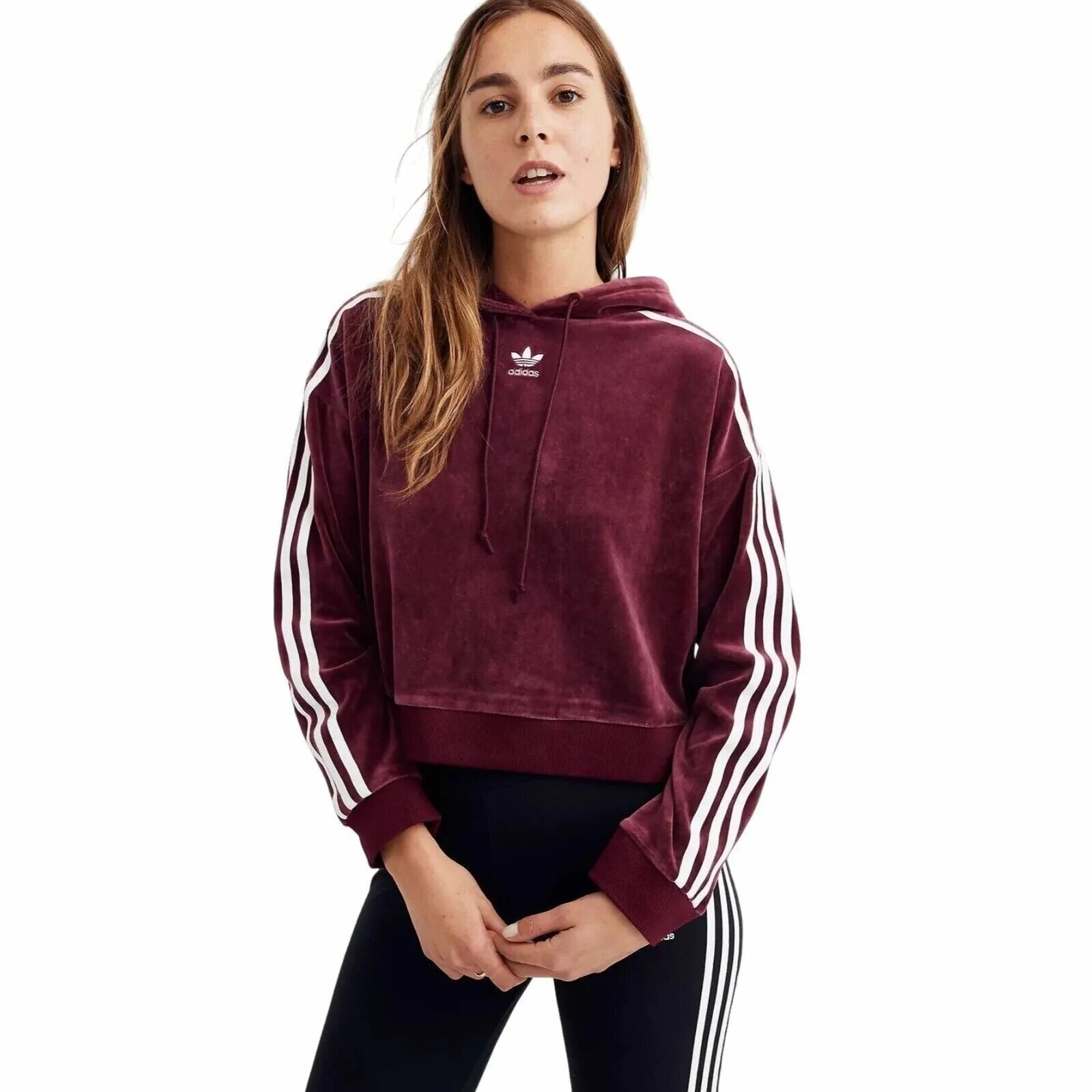 Вельветовая кофта. Худи Velour adidas Originals. Adidas Velour Hoodie Maroon. Adidas Velour Sweatshirt. Свитшот адидас Cropped.