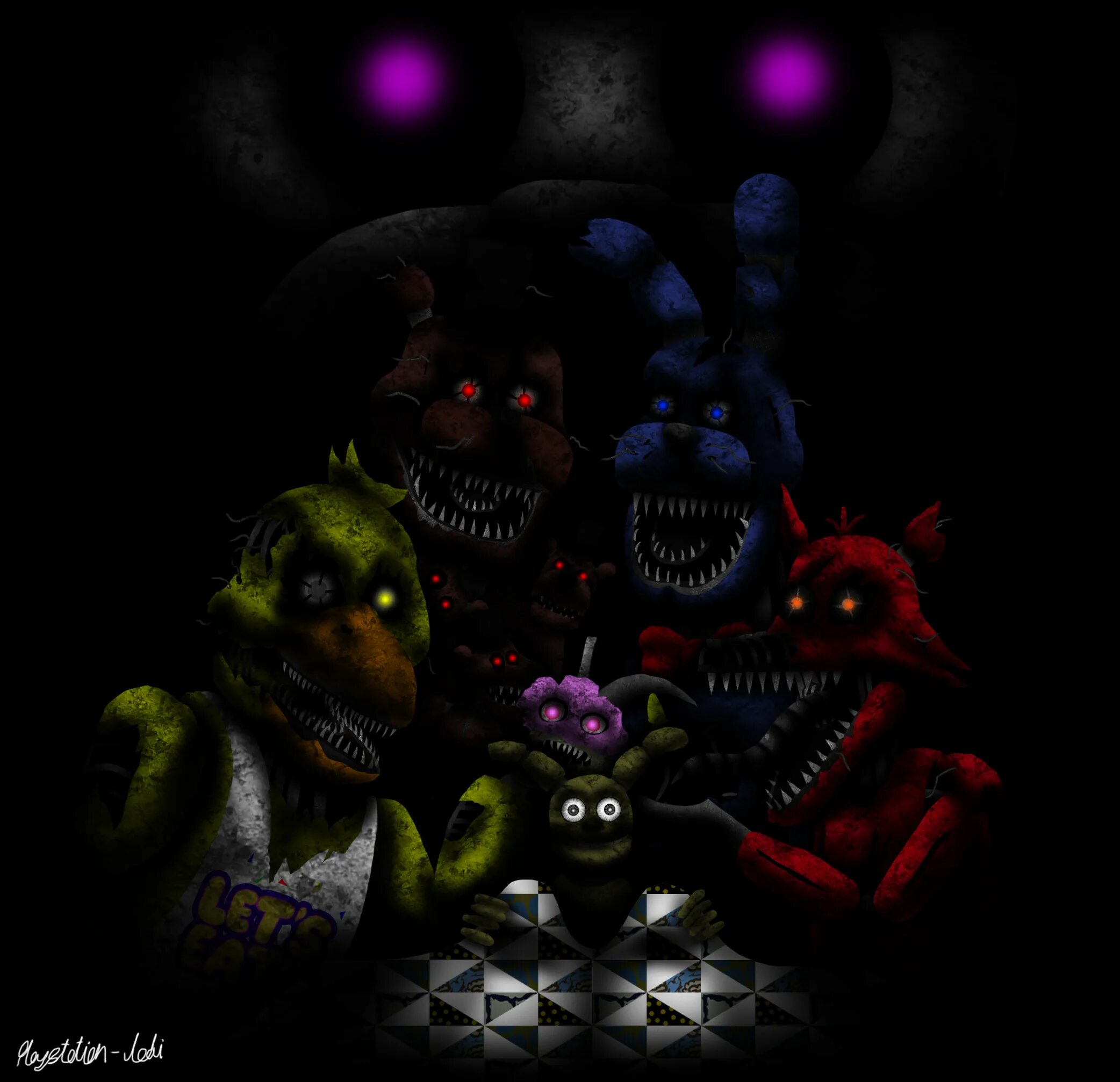 Five nights at freddy’s. Кошмарный бонни скример. Твистед бонни арт. Fnaf scary. Фредди зубастик.