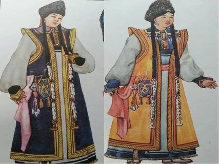 Национальный костюм алтайского края