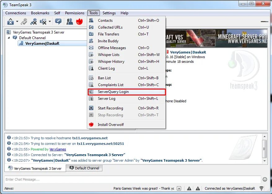 Teamspeak 3 сервера