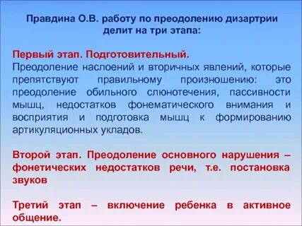 Дизартрия преодоление
