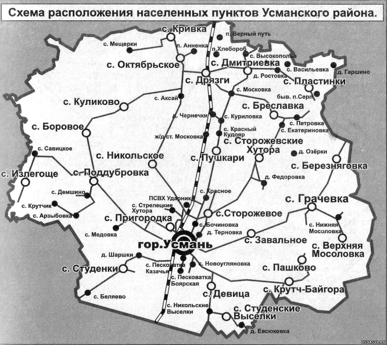 Карта Усманского района Липецкой области. Усмань Липецкая область на карте. Карта Усманского района Липецкой. Карта дорог Усманского района. Смолевичи на карте