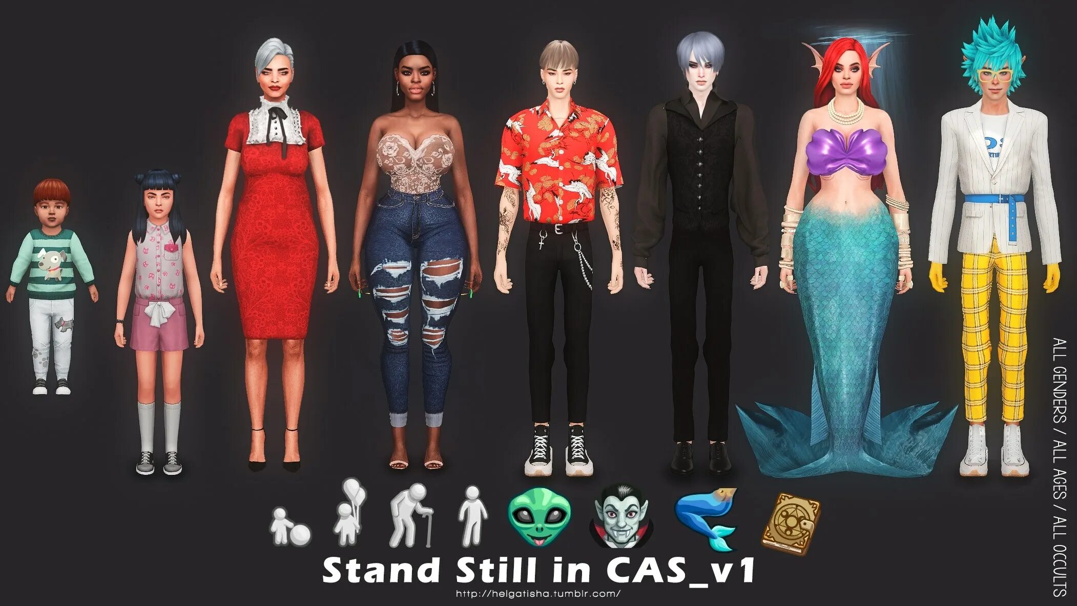 Мод симс 4 рок. CAS Stand still SIMS 4. SIMS 4 Stand still in CAS. Системная мода симс 4. Симс 3 КАС.