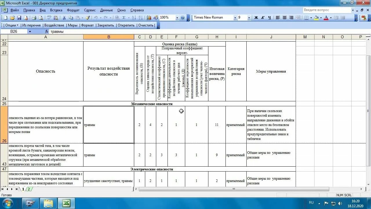 Оформление результатов оценки. Карты оценки профрисков образец. Карта оценки рисков дворника. Отчет по оценке профессиональных рисков. Карта оценки профессиональных рисков.