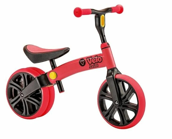 Красный беговел. Беговел Yvolution y-velo Balance Bike. Беговел velo Junior с двойным задним. Беговел Джуниор 3 в 1. Беговел с двойным задним колесом.