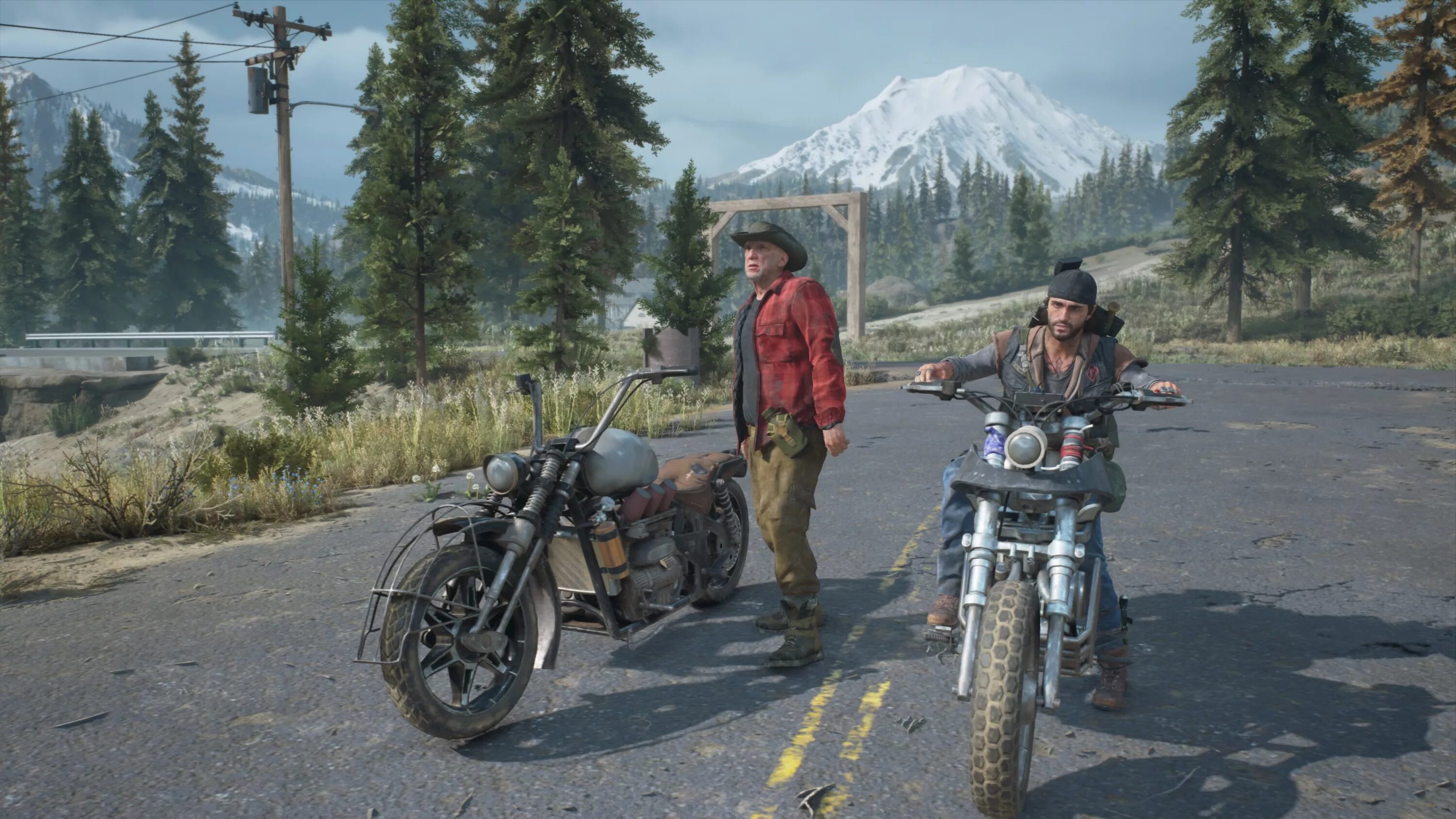 Days gone bike. Days gone. Days gone Майк. Байк железного майка Days gone. Days gone мародеры.