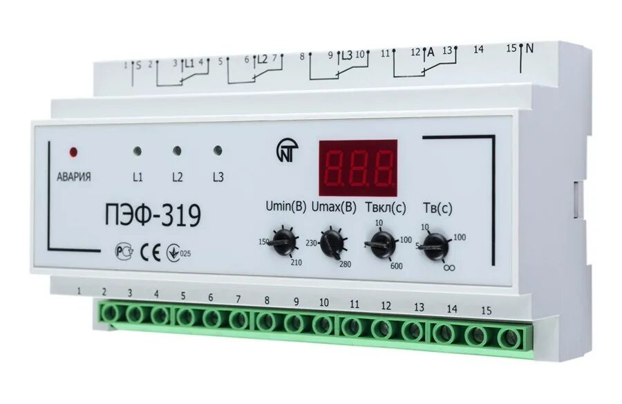 Переключатель фаз ПЭФ-319. Автоматический переключатель фаз ПЭФ-301. Переключатель фаз ПЭФ-319 32а на din-рейку. Трехфазная автоматика