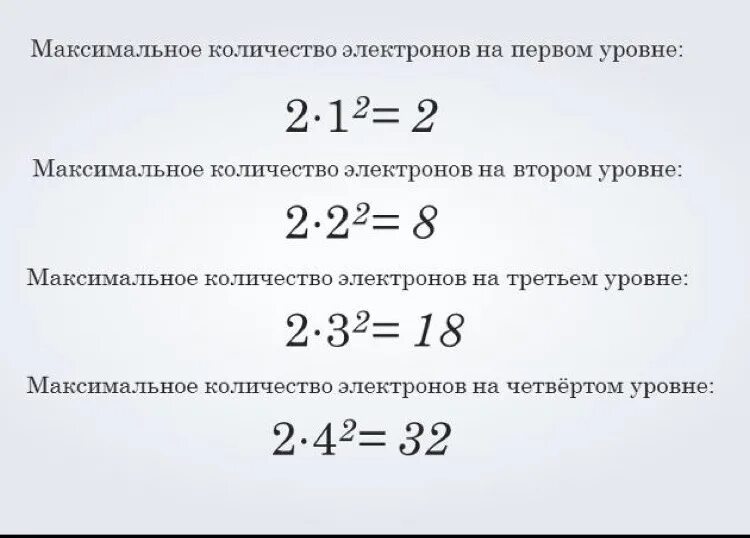 Число электронов на втором энергетическом уровне. Как определить количество электронов на каждом уровне. Как определить количество электронов на уровнях. Как определить максимальное число электронов на уровне. Максимальное число электронов на каждом энергетическом уровне.