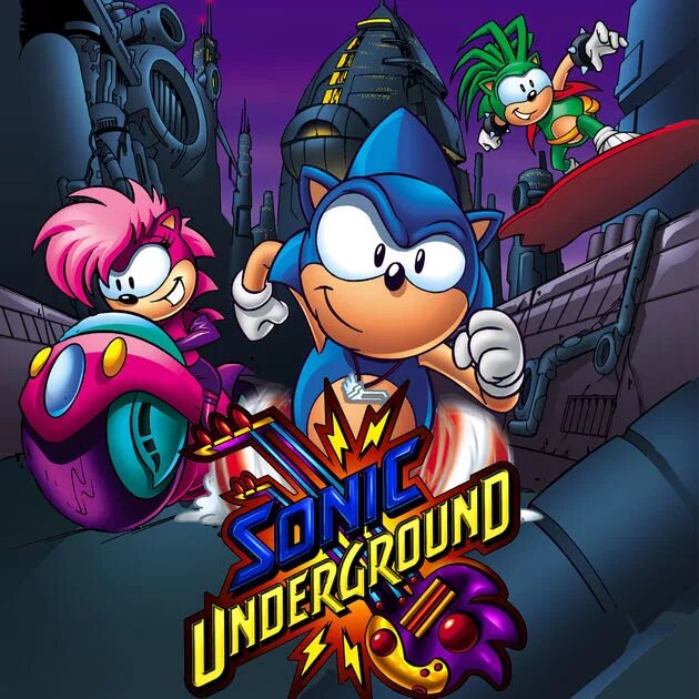 Мультсериала Sonic Underground..