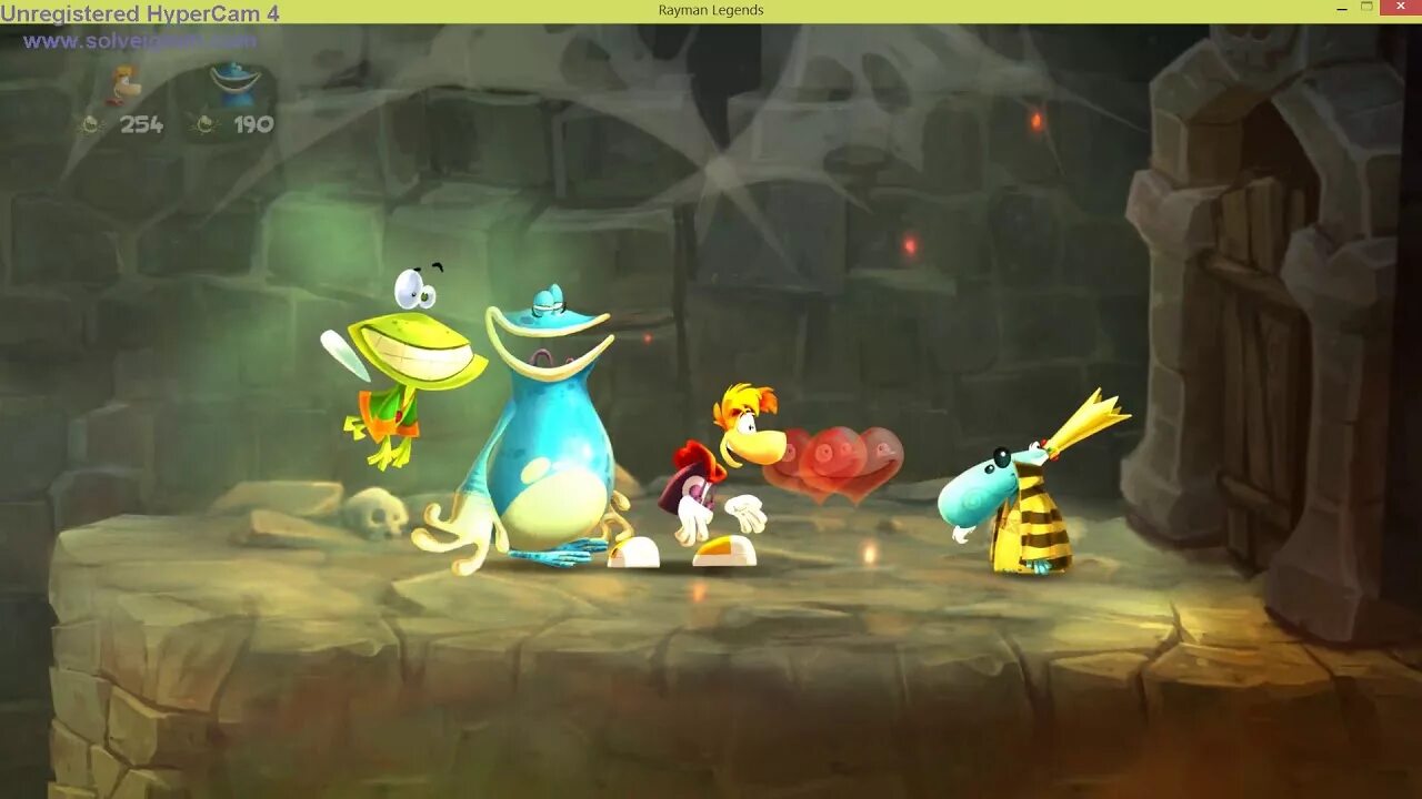 Rayman как играть вдвоем