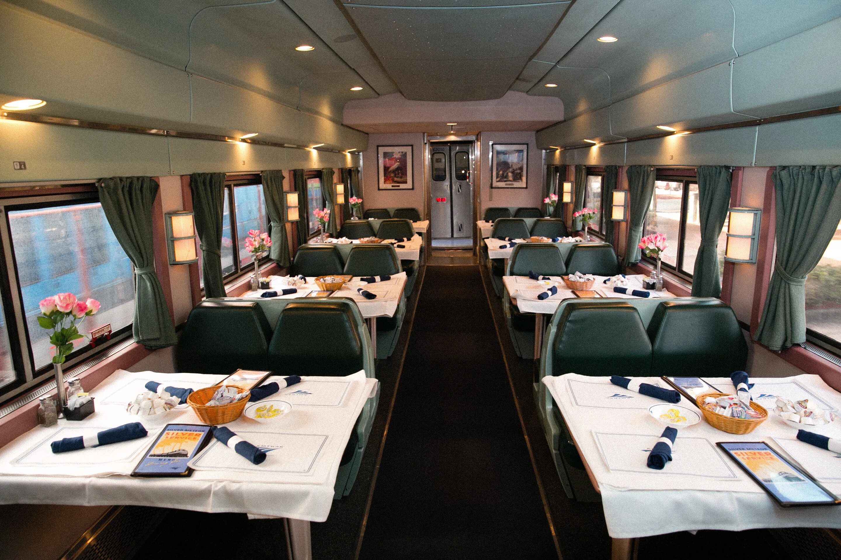 Вагон ресторан Амтрек США. Silver Meteor Train. Вагон ресторан РЖД. Egon restoran.