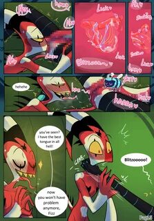 2024 anal blitzo(helluva_boss) blush blush_lines censored comic demon dialo...