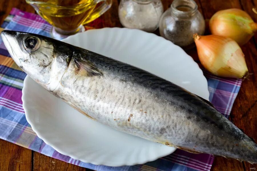 Скумбрия сухой посол в домашних