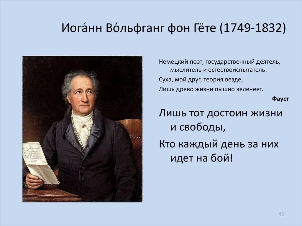 Какое произведение гете. Иоганн Вольфганг фон гёте (1749-1832). Иоганн Вольфганг фон гёте (Johann Wolfgang von Goethe) .... Иоганн Вольфганг гёте 1749 1832 портрет. Гёте (1749-1832).