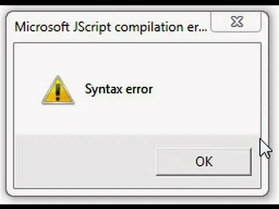 Near id syntax error. Syntax Error. Microsoft JSCRIPT. Syntax Error Мем. Popup ошибки.