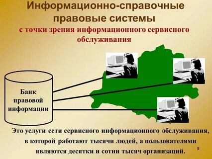 Программное обеспечение справочно правовых систем