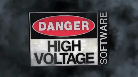 Danger high voltage six