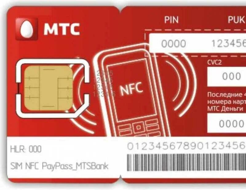 Номер пук. Пин код сим карты МТС по умолчанию. Puk на сим карте. NFC SIM карта. Сим карта МТС.