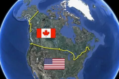 Водная граница сша и канады