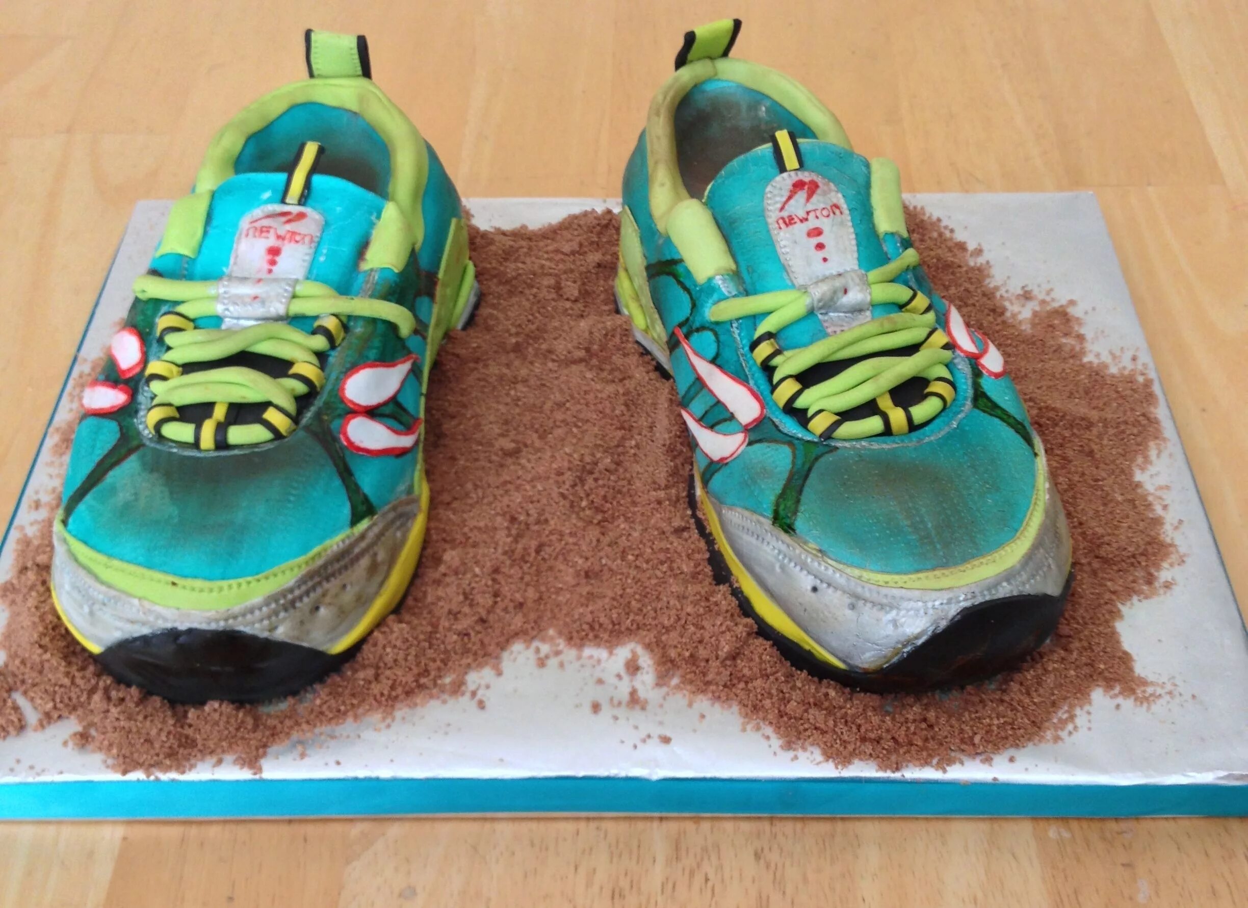 Running cake