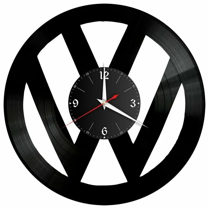 Часы volkswagen. Часы Фольксваген настенные. Часы из винила. Часы из пластинки. Часы виниловая пластинка.