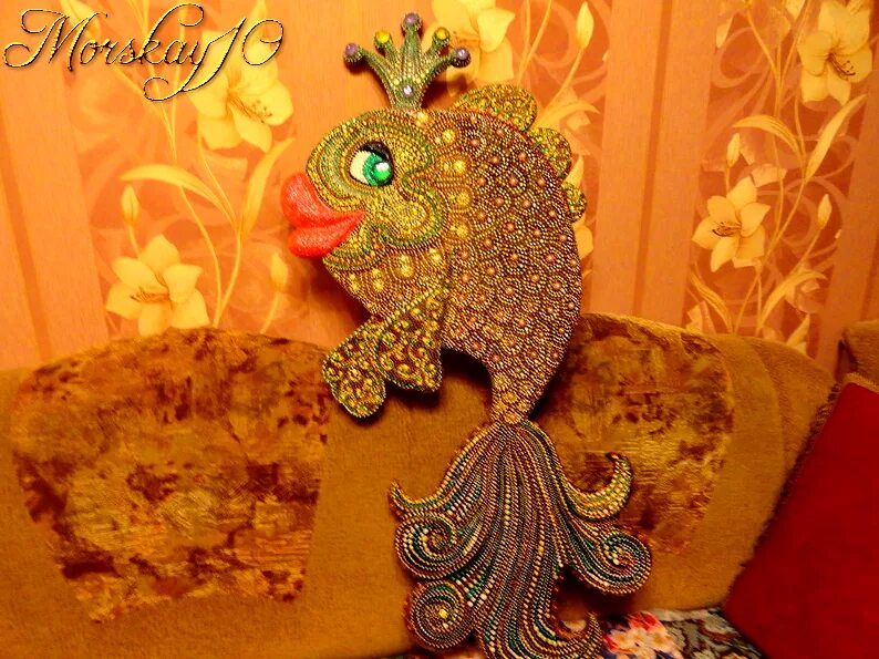 новогодняя игрушка на тему пушкина своими руками. новогодняя игрушка на тему пушкина своими руками. новогодняя игрушка на тему пушкина своими руками. поделка золотая рыбкарыбка. рыбка из монет.