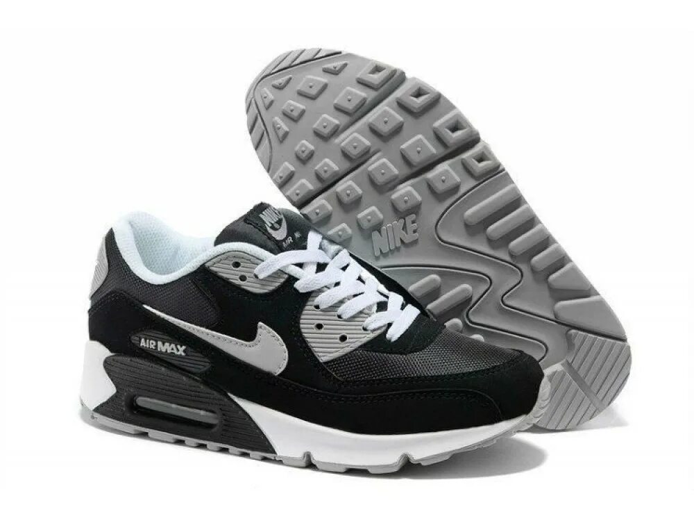 Мужские кроссовки Nike Air Max 90. Nike Air Max 90 Black. Nike Air Max 90 Black White. Nike Air Max 90 черно белые.