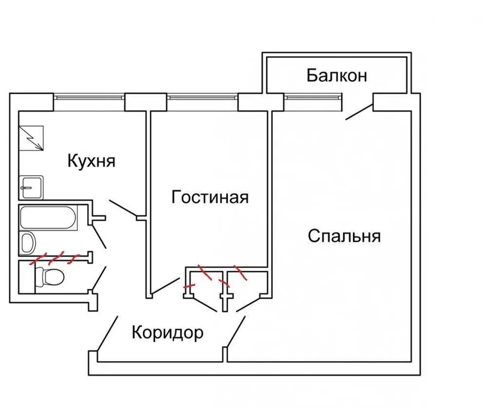 Размеры панельных квартир. План квартиры. Схема 2-х комнатной квартиры в панельном доме. Планировка двухкомнатной квартиры в панельном доме. Двухкомнатная квартира схема планировки.