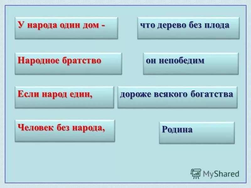 если народ един он непобедим смысл
