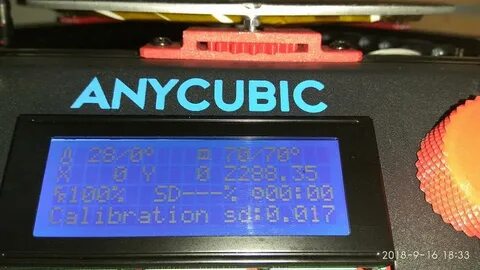 Прошивка anycubic