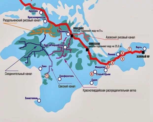 Водные каналы на карте. Северо-Крымский канал на карте Крыма. Крымский канал вода на карте. Северо-Крымский канал карта схема. Карта Северо Крымского канала на территории Украины.