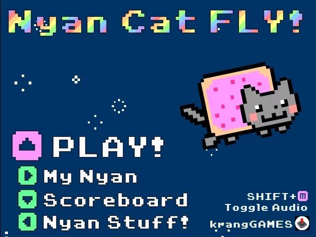 Игра нян кэт. Нян Кэт игра. Nyan Cat Fly. Летающий котенок игра. Nyan Cat Fly игры.