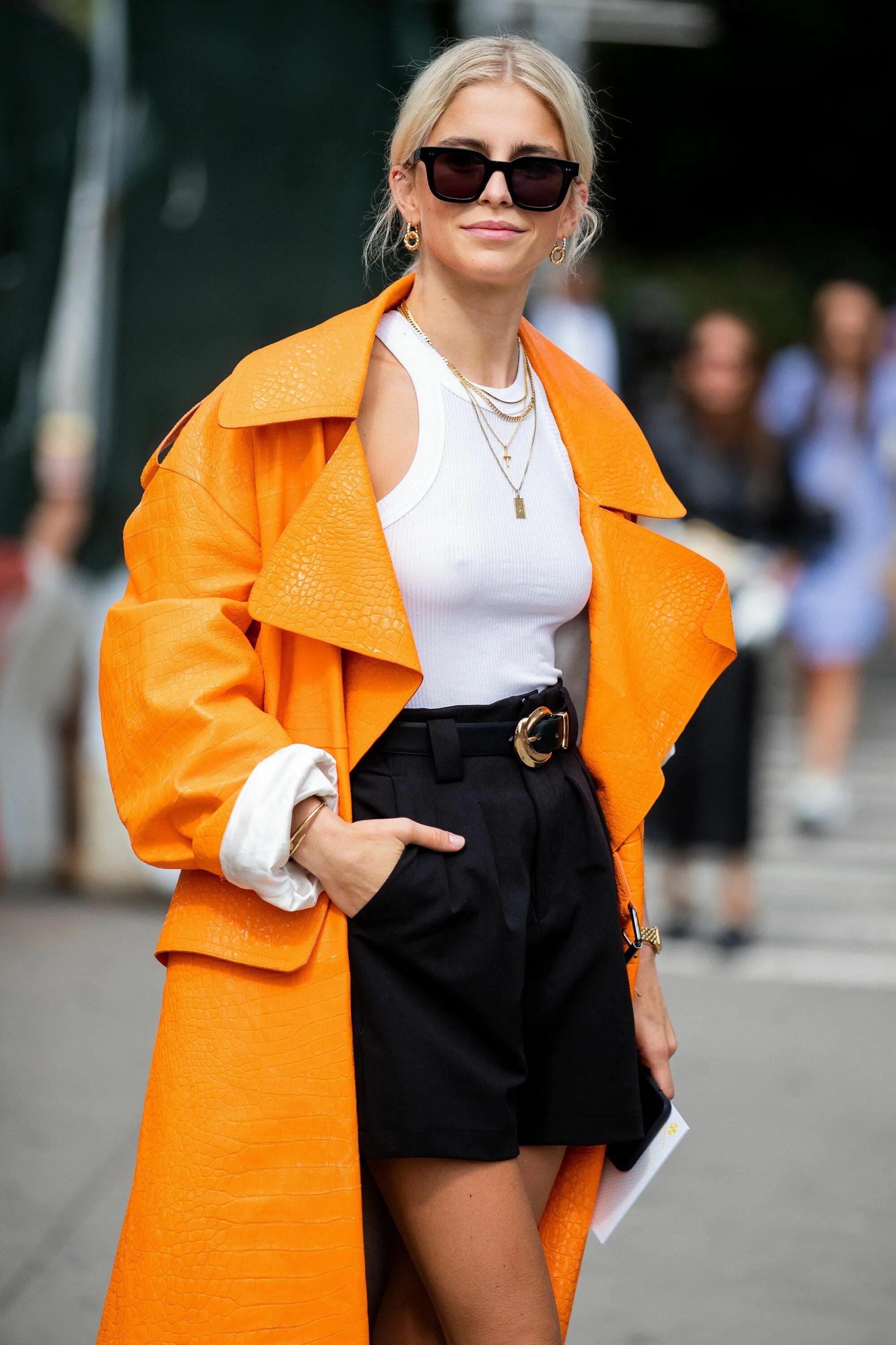 Hot orange