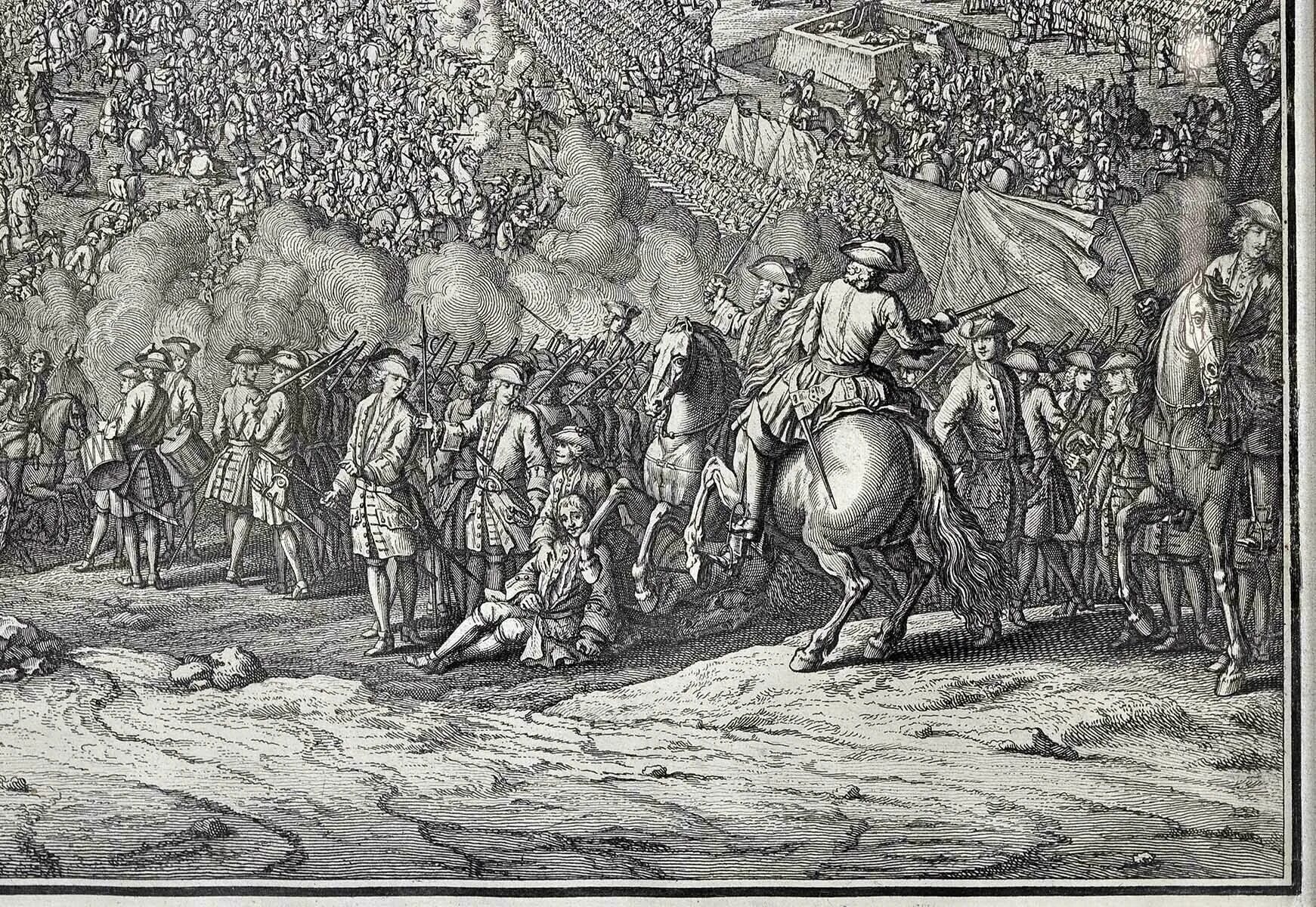 Пьер Дени Мартен младший (1663-1742) «Полтавская баталия» (1726 г.). Полтавская битва» Пьер-Дени Мартен. Полтавская битва 27 июня 1709 г привела