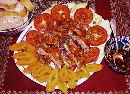 Гарнир к ребрышкам