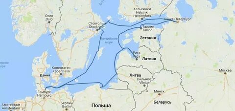 Петербург какое море рядом