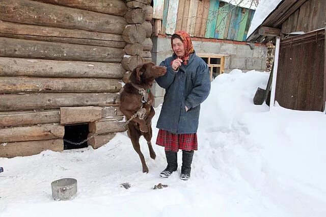 деревенская бабушка. бабушка в шали. деревенские люди. люди в деревне зимой. бабушка зимой.