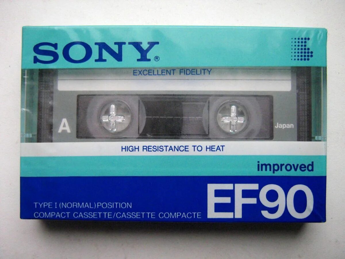 Кассеты сони. Кассета Sony EF. Аудиокассета сони EF 90. Кассета Sony EF 90. Sony ef90 improved.