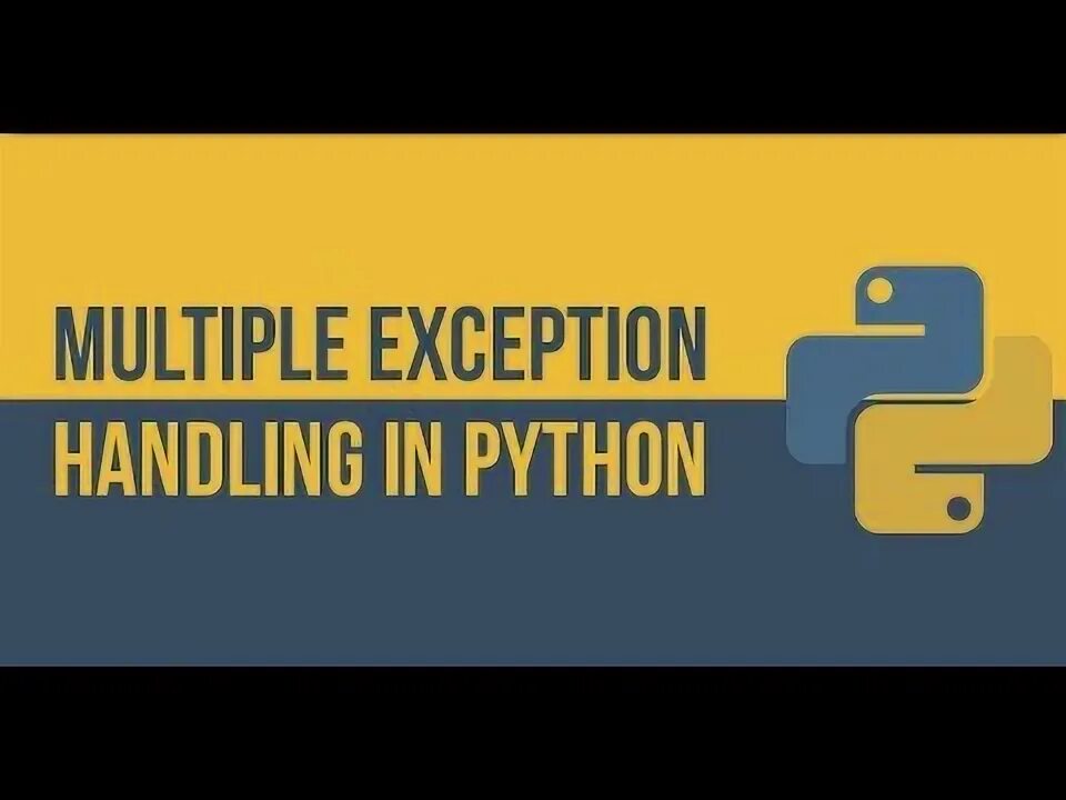 Python except exception. Python except exception