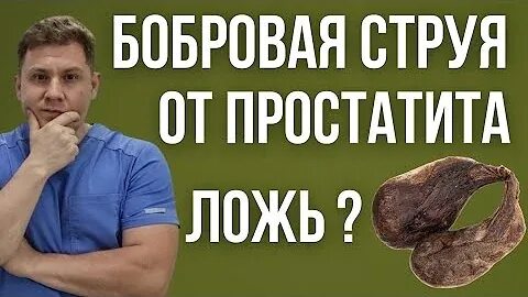Бобровая струя для потенции мужчин