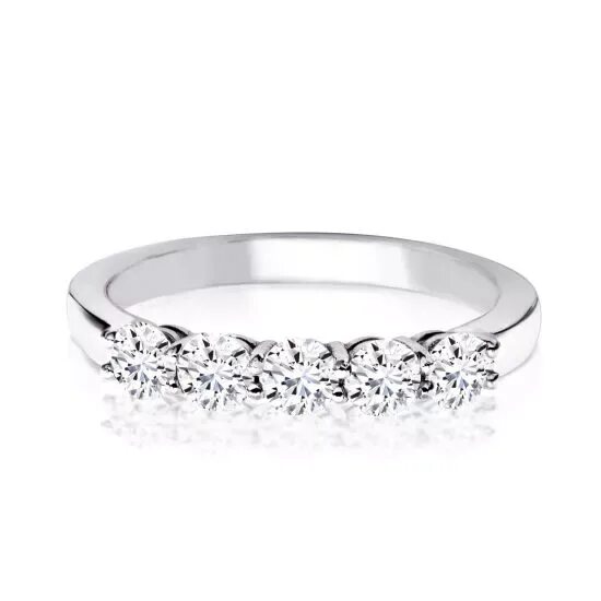 Кольцо Tiffany дорожка люкс (серебро 925) (Арт. TIF-591) купить по цене 4 600 р.