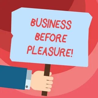 Business pleasure