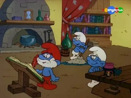 Смурфики подряд без остановки