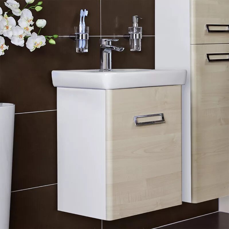 Тумба с раковиной для ванной 50. Dreja single 50. тумба с раковиной dreja mini 50. тумба dreja q max 35 береза. раковина dreja 50.