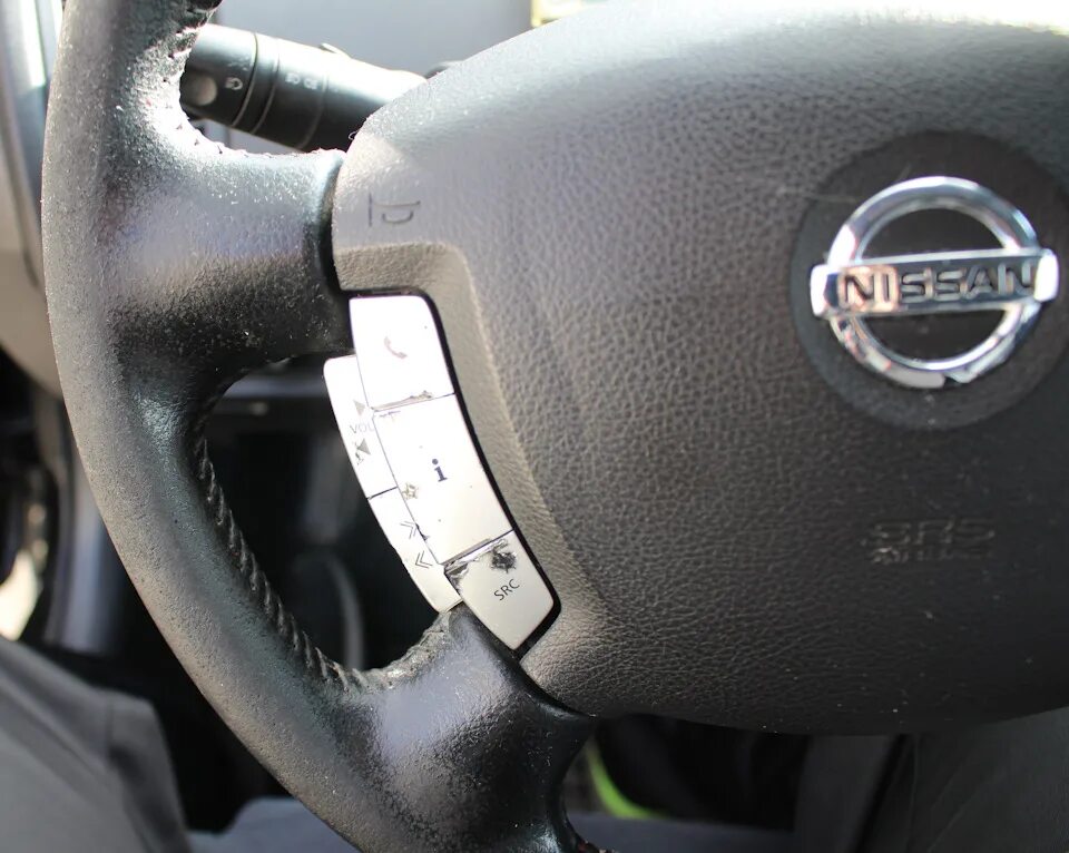 Загремел шлейф в рулевой колонке. - Nissan Primera (P12), 1,8 л, 2004 года своим